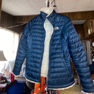 North face reversible jacket